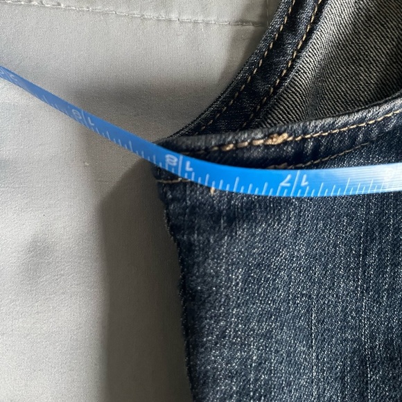 Posh show. NWOT, denim vest, size medium - Picture 7 of 9